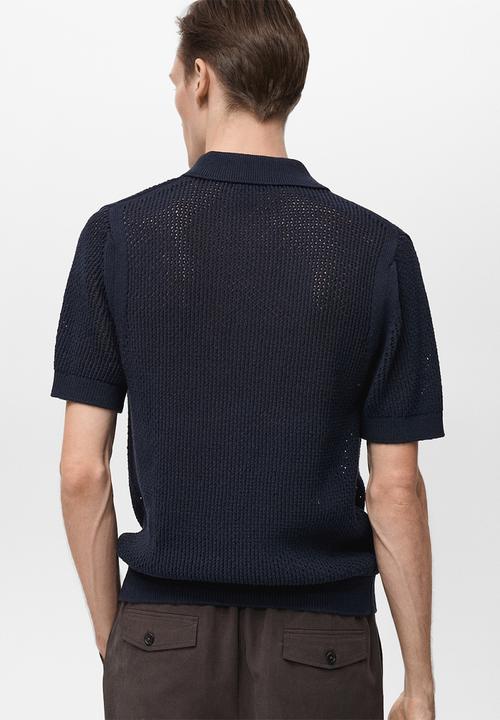 MANGO - Shirt PATXOCA - Navy