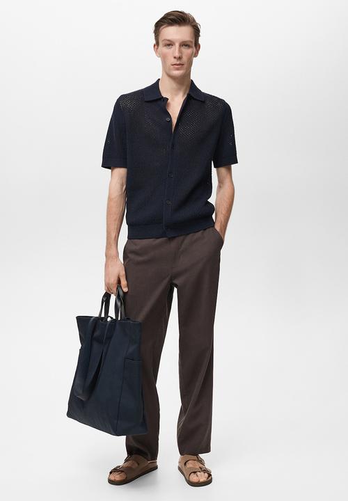 MANGO - Shirt PATXOCA - Navy