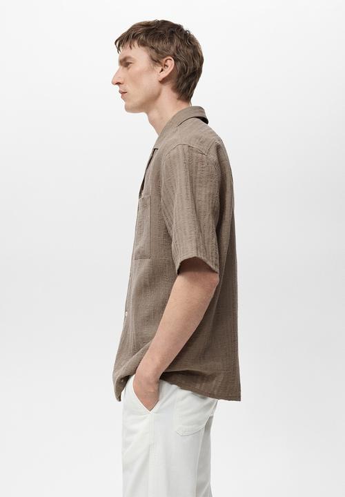 MANGO - Shirt ZAFIR - Khaki