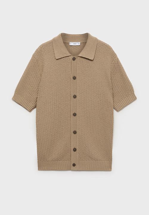 MANGO - Shirt PIEROLA - Beige