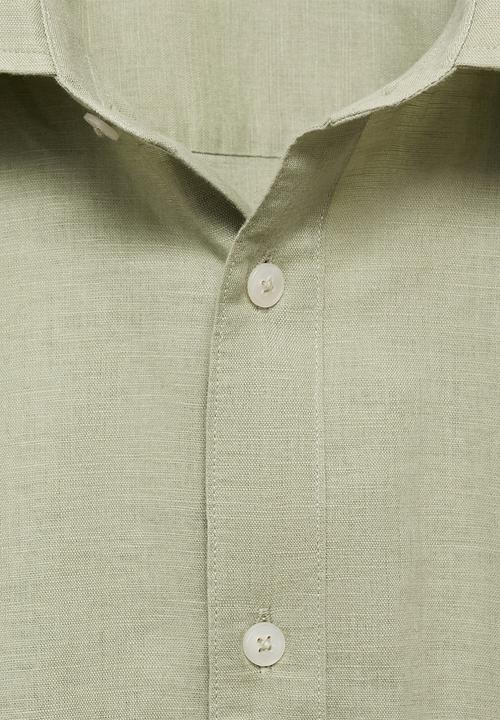 MANGO - Shirt ANTS - Light/Pastel Green