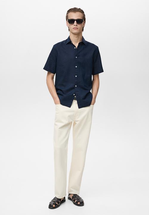 MANGO - Shirt ANTS - Navy