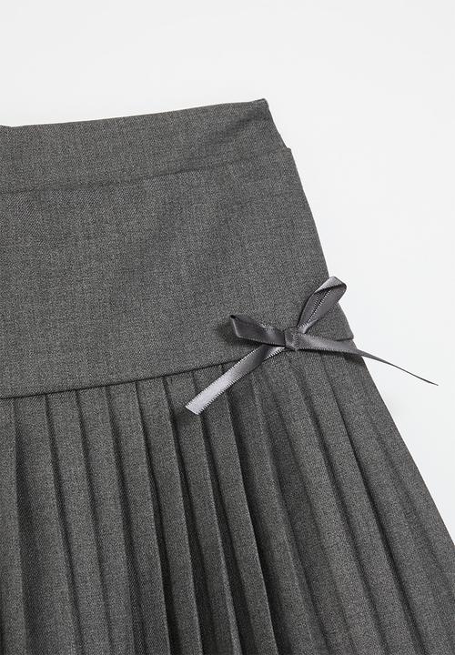 Pop Candy - Pleated mini skirt - grey