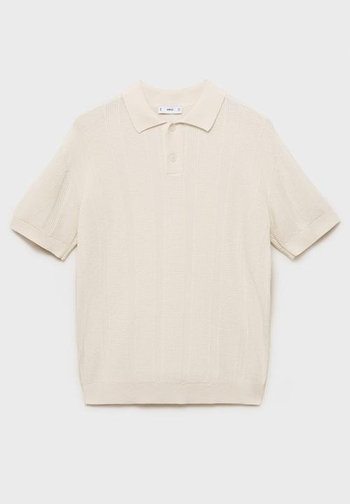 MANGO - Poloshirt GELAT - Light Beige