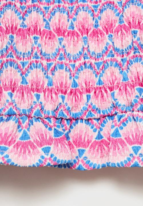 MANGO - T-Shirt Pai - Pink