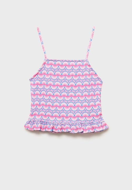 MANGO - T-Shirt Pai - Pink
