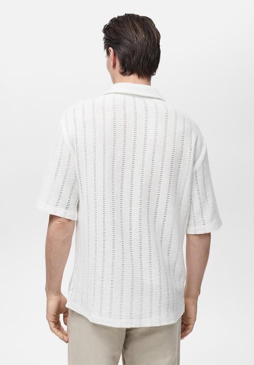 MANGO - Shirt MARTI - White