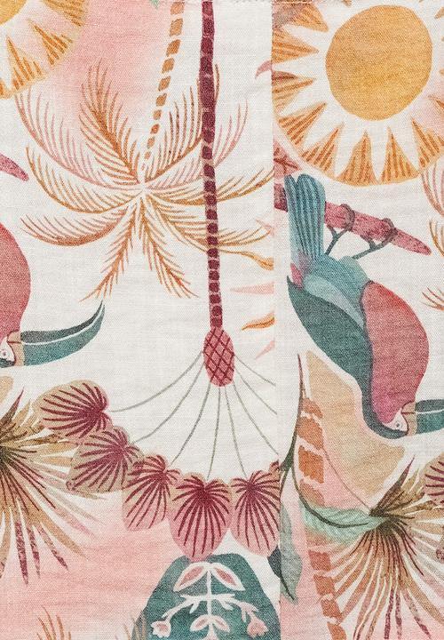 MANGO - Blouse Cabana - Pink