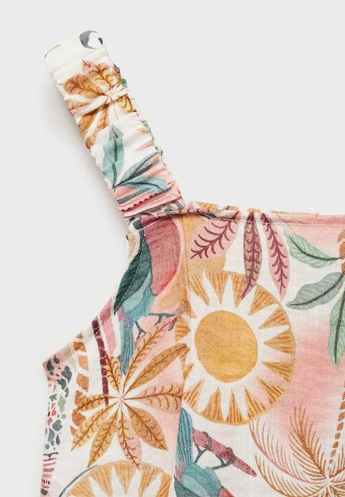 MANGO - Blouse Cabana - Pink