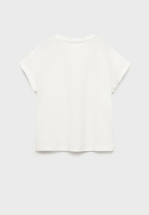 MANGO - T-shirt flipflop - natural