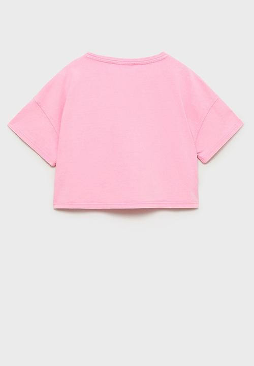 MANGO - T-shirt oahu - bright pink