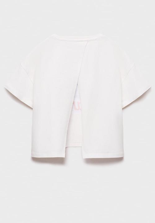 MANGO - T-shirt sunbeams - natural