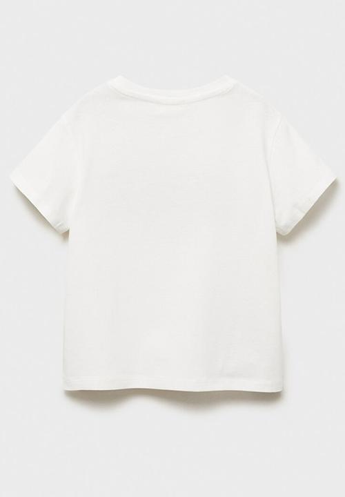 MANGO - T-shirt belle - natural