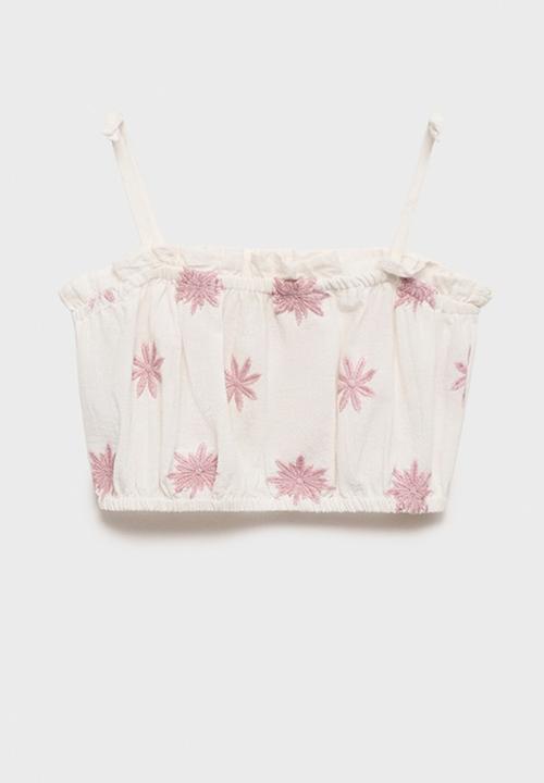 MANGO - Blouse scarlett - natural white