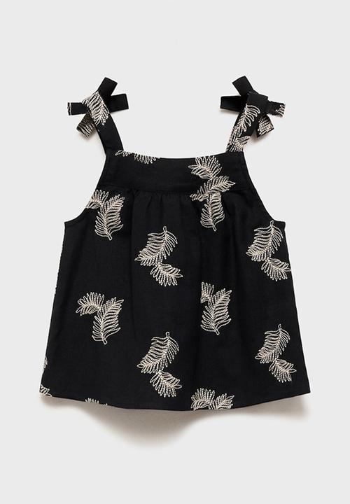 MANGO - Blouse helen - black