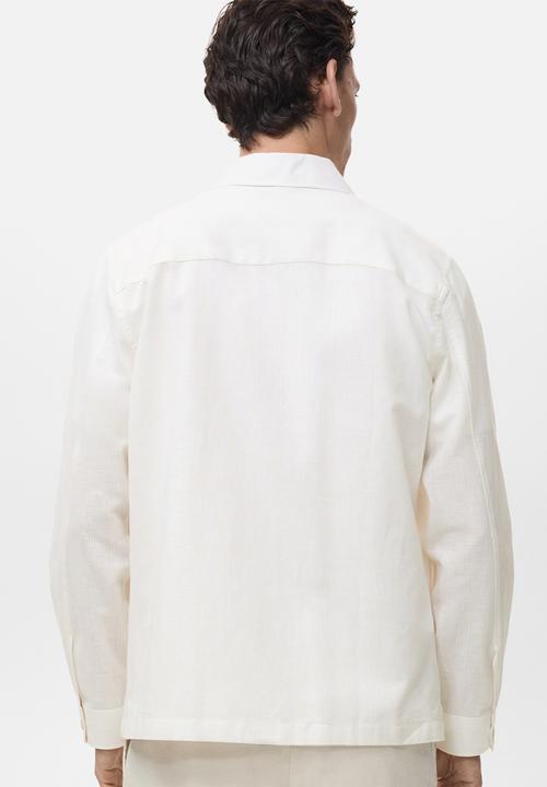 MANGO - Shirt IBIZA - Light Beige