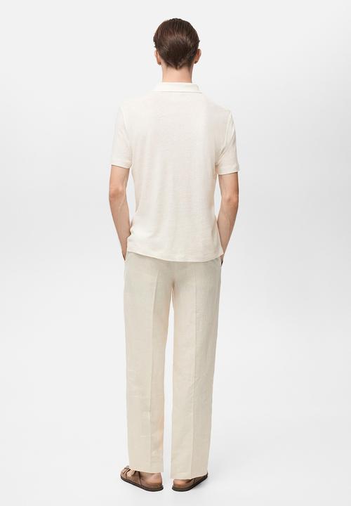 MANGO - Poloshirt AMBERES - White