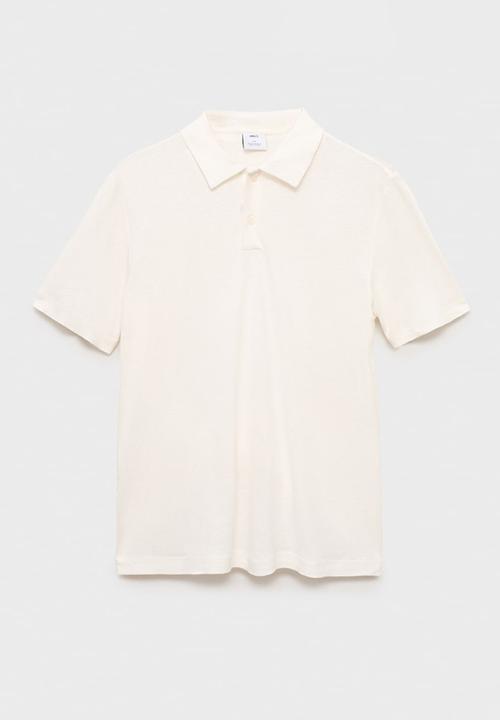 MANGO - Poloshirt AMBERES - White