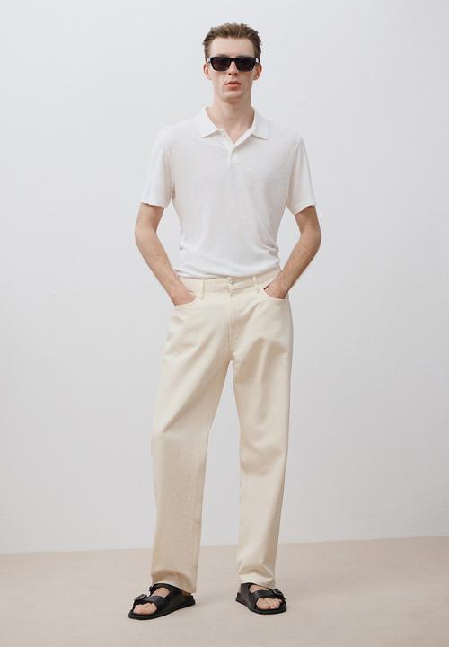 MANGO - Poloshirt AMBERES - White
