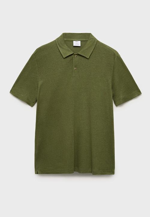 MANGO - Poloshirt AMBERES - Green