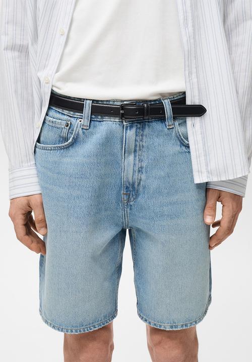 MANGO - Bermudas JAROD - Light Blue