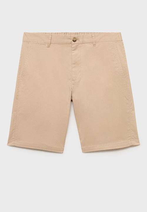 MANGO - Bermudas GRACIA - Beige