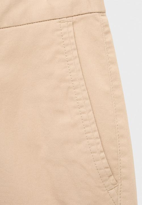 MANGO - Bermudas GRACIA - Beige