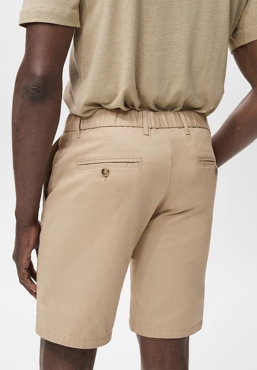 MANGO - Bermudas GRACIA - Beige