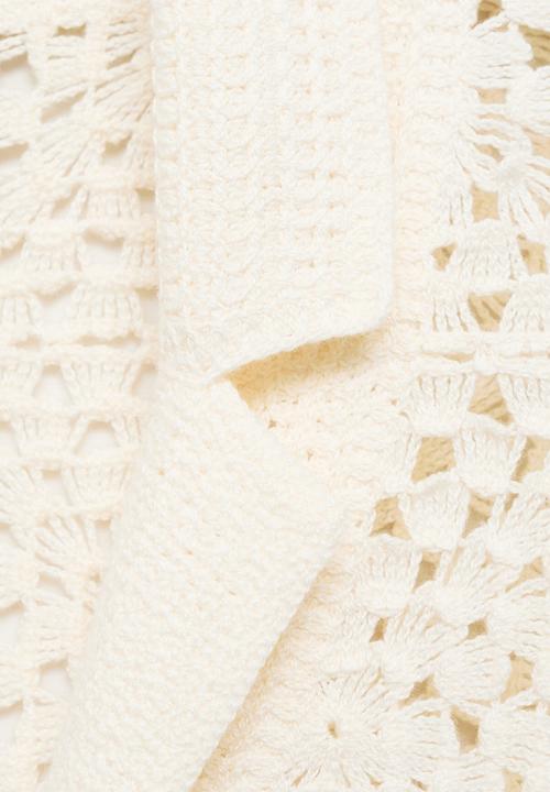 MANGO - Shirt CONCHA - Light Beige