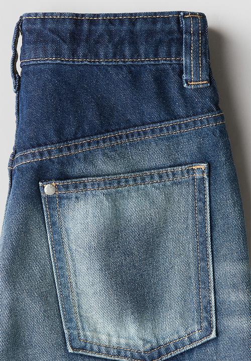 H&M - Baggy fit jeans - dark denim blue