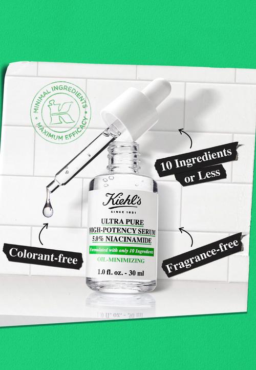 Kiehl's - Ultra Pure High-Potency 5.0% Niacinamide Serum