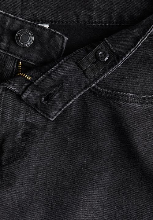 H&M - Relaxed tapered fit jeans - grey