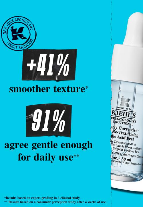 Kiehl's - Clearly Corrective™ Daily Re-Texturizing Triple Acid Peel Serum