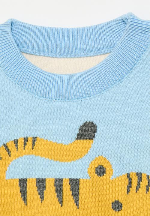 Pop Candy - Printed crew neck jersey - multi
