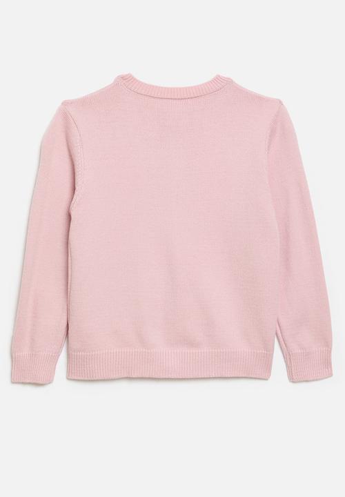 Pop Candy - Heart pocket cardigan - pink