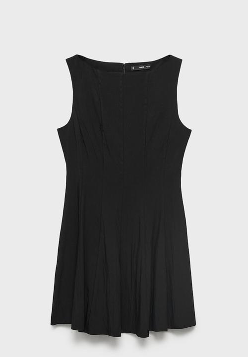 MANGO - Dress Terry - Black