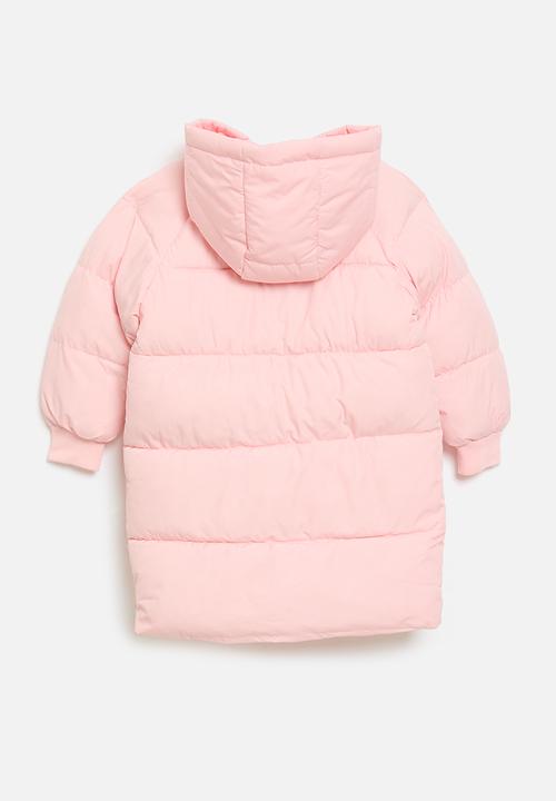 Pop Candy - Hooded puffer jacket - pink