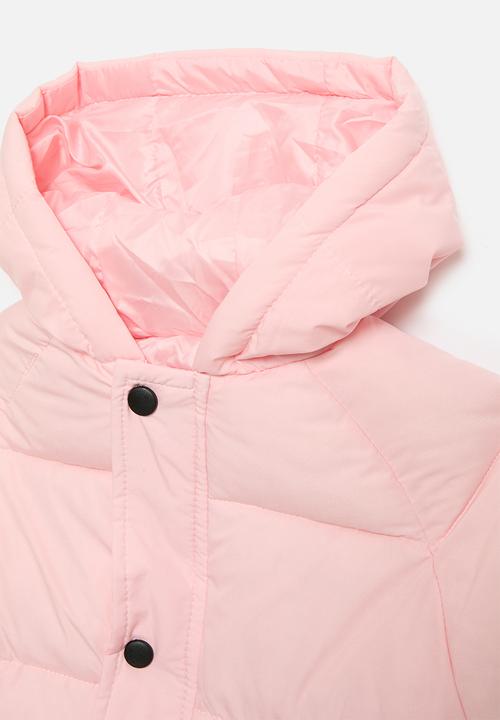Pop Candy - Hooded puffer jacket - pink