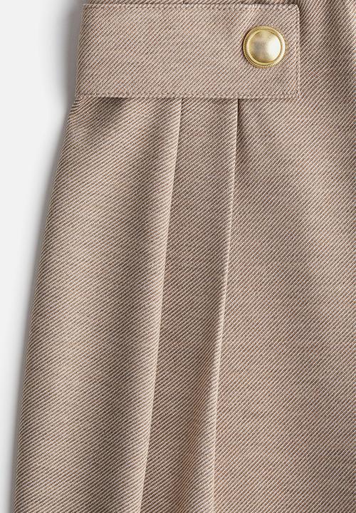 H&M - Tailored jersey trousers - beige