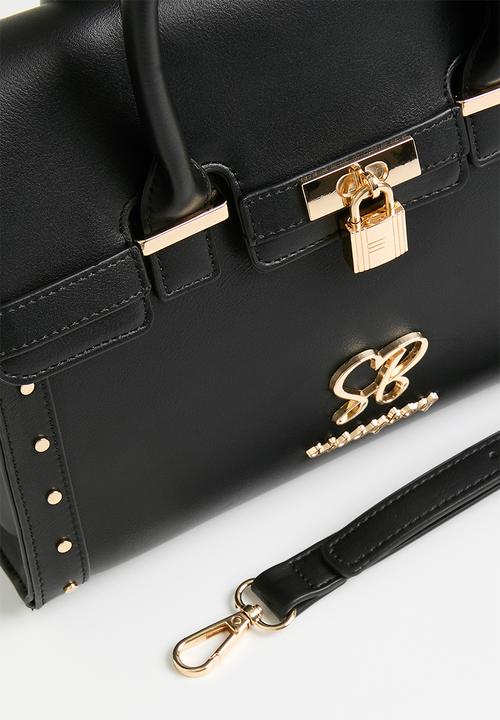 SISSY BOY - Social lock handbag - Black