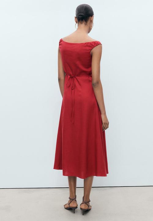 MANGO - Dress Bliss - Dark Orange