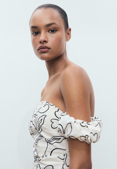 MANGO - Dress Ariel - Natural