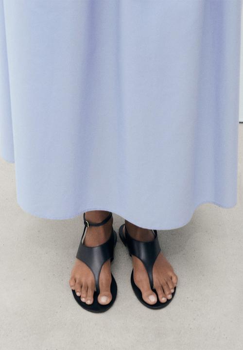 MANGO - Skirt Evia - Light/Pastel Blue