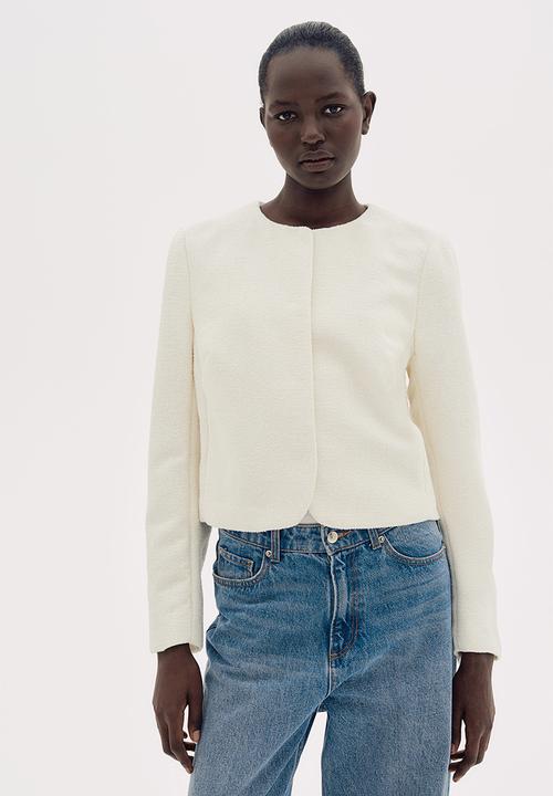Short jacket - cream - 1277879003