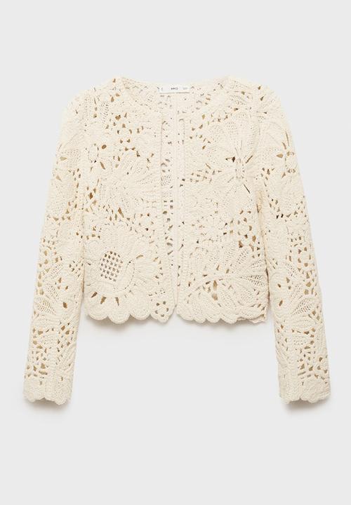 MANGO - Jacket Isabel - Light Beige