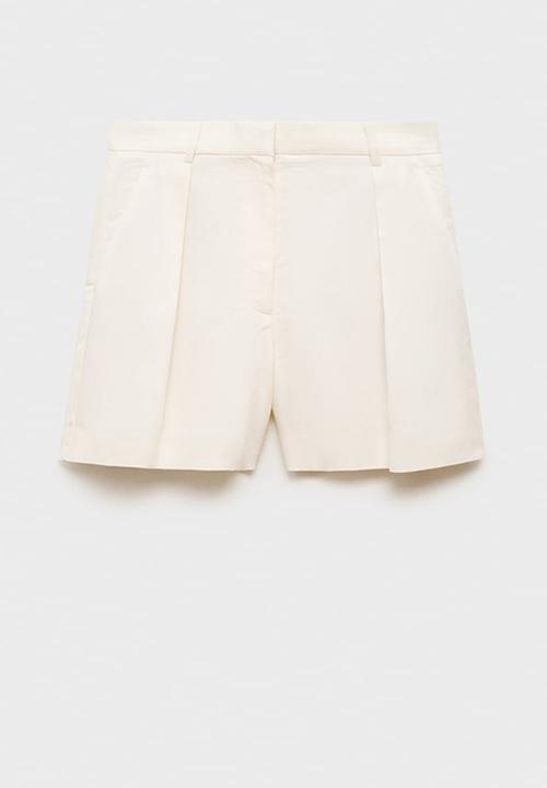 MANGO - Bermudas Max - White