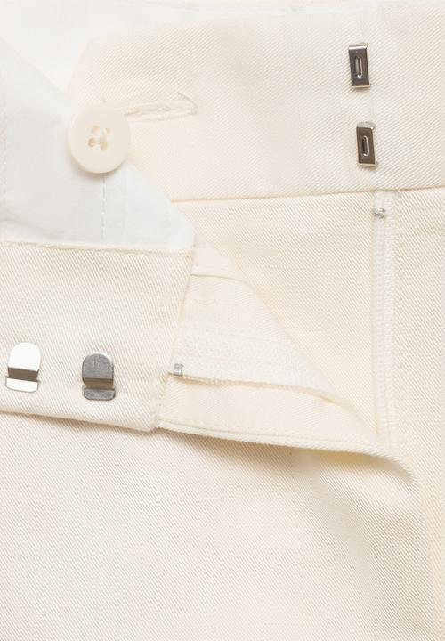MANGO - Bermudas Max - White