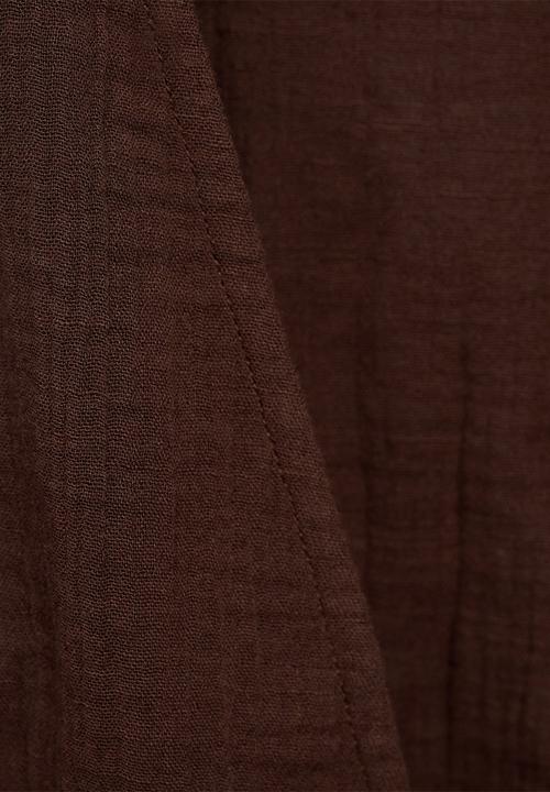 MANGO - Top Corfu - Dark Brown