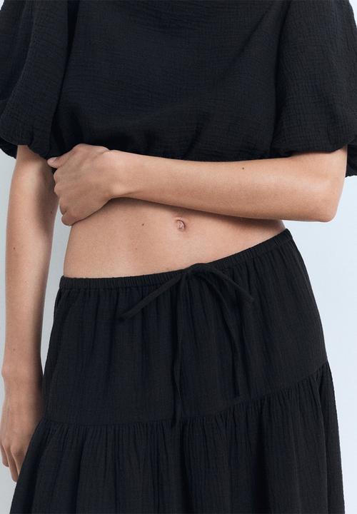 MANGO - Skirt Kimolos - Black