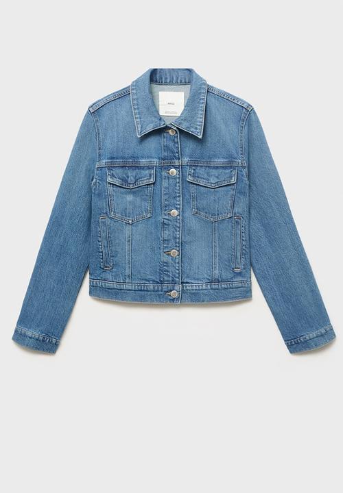 MANGO - Jacket Newvicky - Open Blue